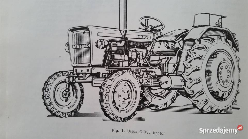 Repair Manual URSUS C335 TRACTOR lubelskie Puławy