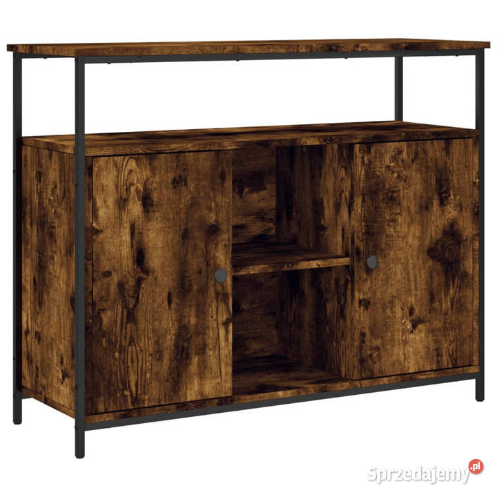 Szafka przydymiony dąb 100x35x80 materiał Pozostałe Warszawa