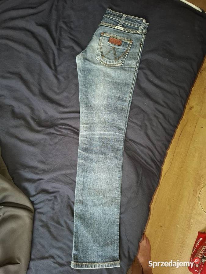 Oryginalne jeansy damskie Wrangler lia Slim Zielona Góra