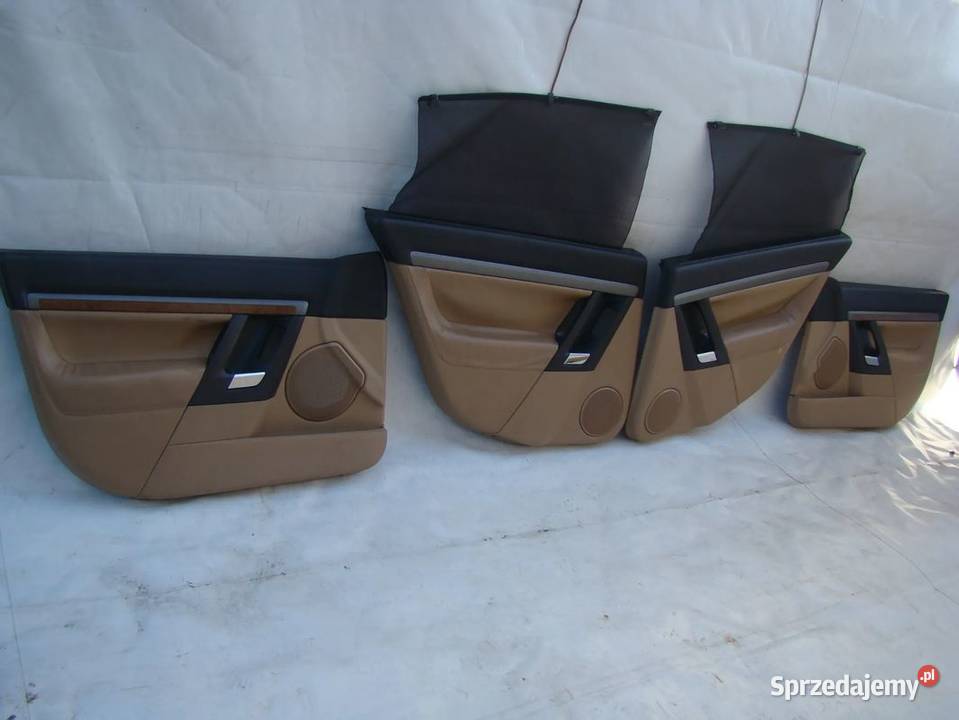 Skórzane kanapa fotel tył roleta boczek drzwi Parcice