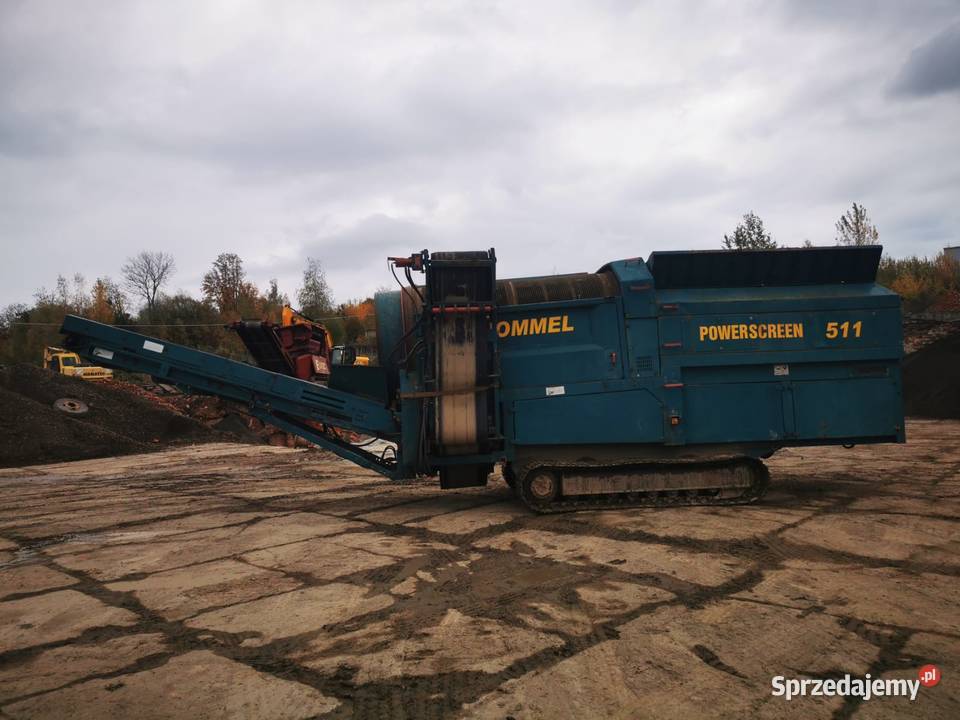 Przesiewacz bębnowy Powerscreen trommel 511 śląskie Cieszyn
