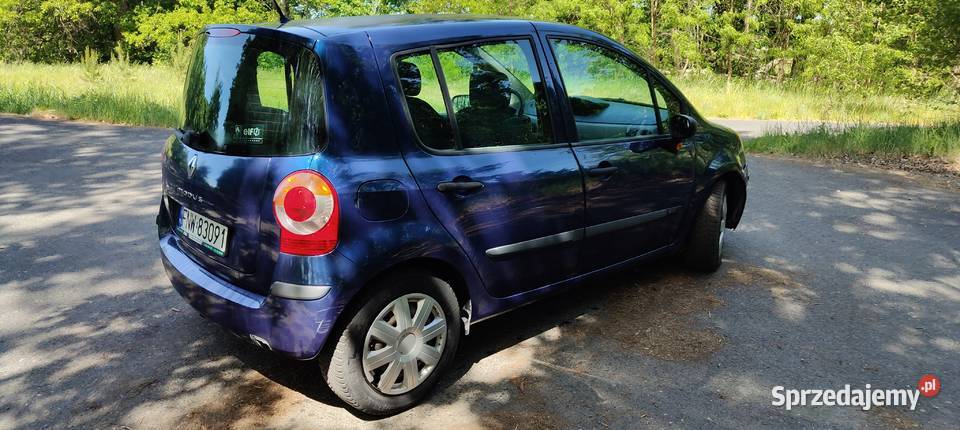 Renault Modus 12 benzyna Zarejesrowany lubuskie Kolsko sprzedam