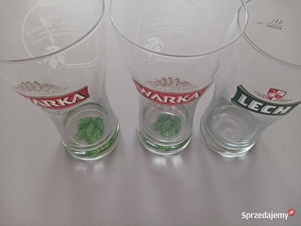 Kufle do piwa Bieruń sprzedam