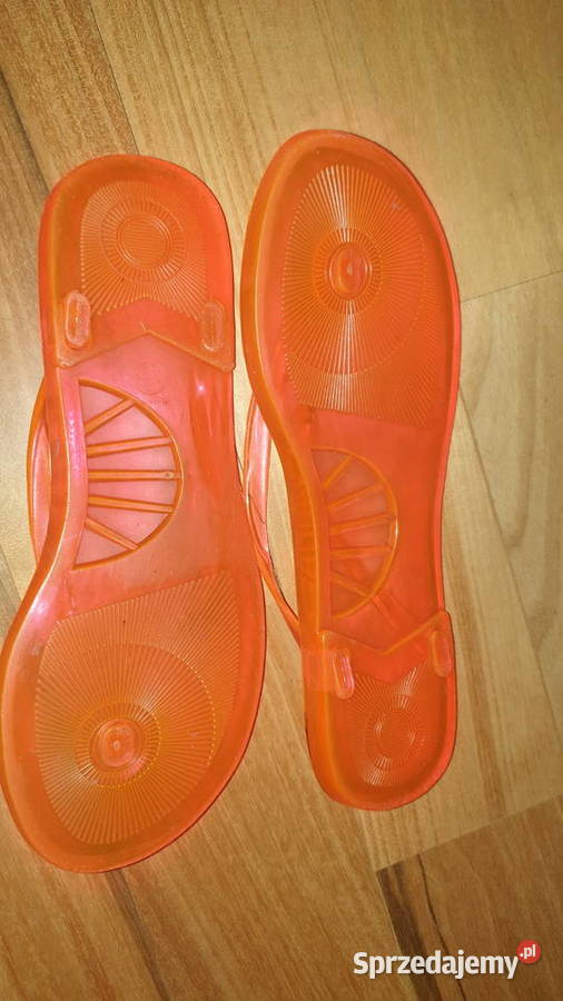 klapki przezroczyste japonkina plażę basenr 36 mazowieckie