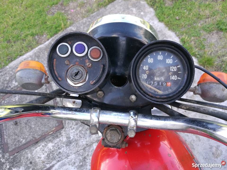 Motor Romet Mińsk 125 typ 400 warmińsko-mazurskie Kurzętnik