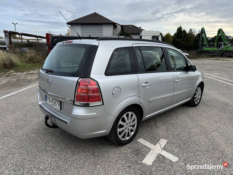 Opel Zafira 18 BENZYNAGAZ 7 OSOBOWA Klimatyzacja nieuszkodzony Konin