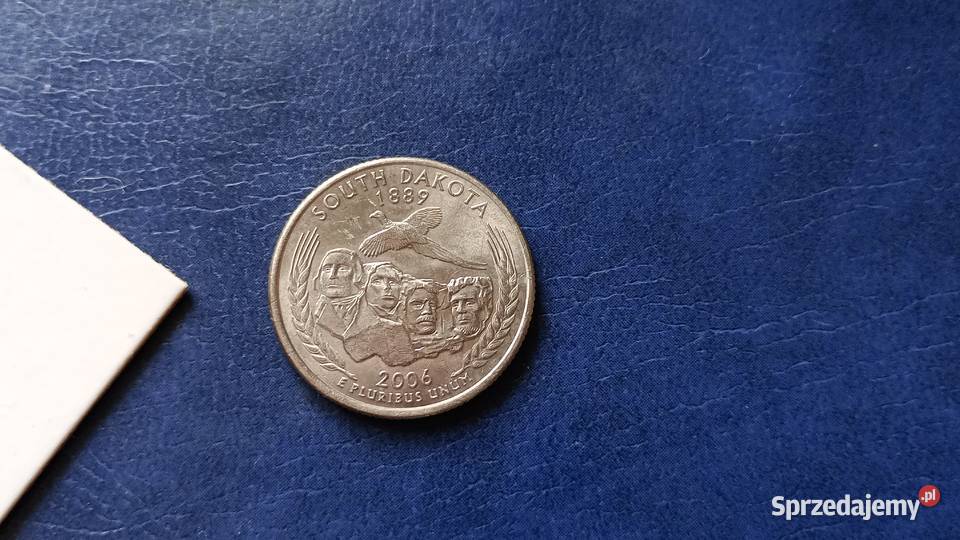 Stare monety 25 cent 2006 P USA podkarpackie Lesko sprzedam
