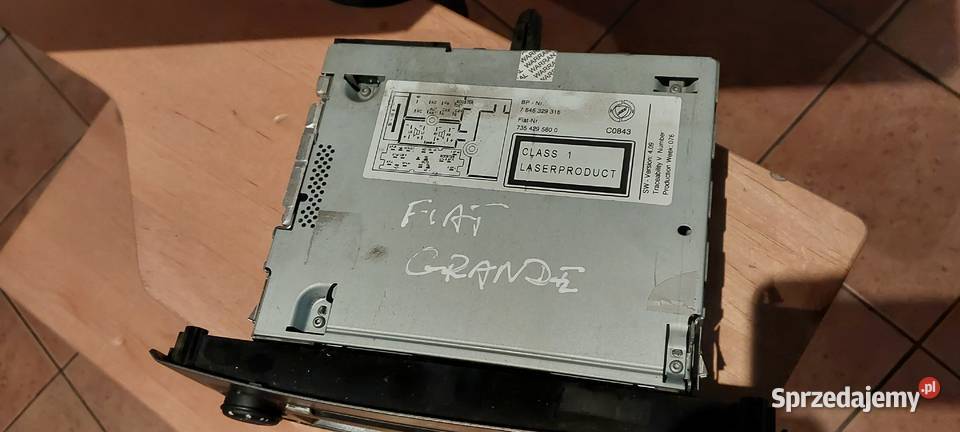 Radio oryginał Fiat Grande Punto zachodniopomorskie Szczecin
