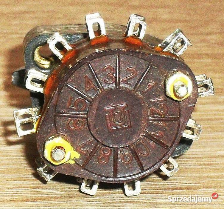 Przełącznik obrotowy 5 pozycyjny P2G3 5P2N Gliwice