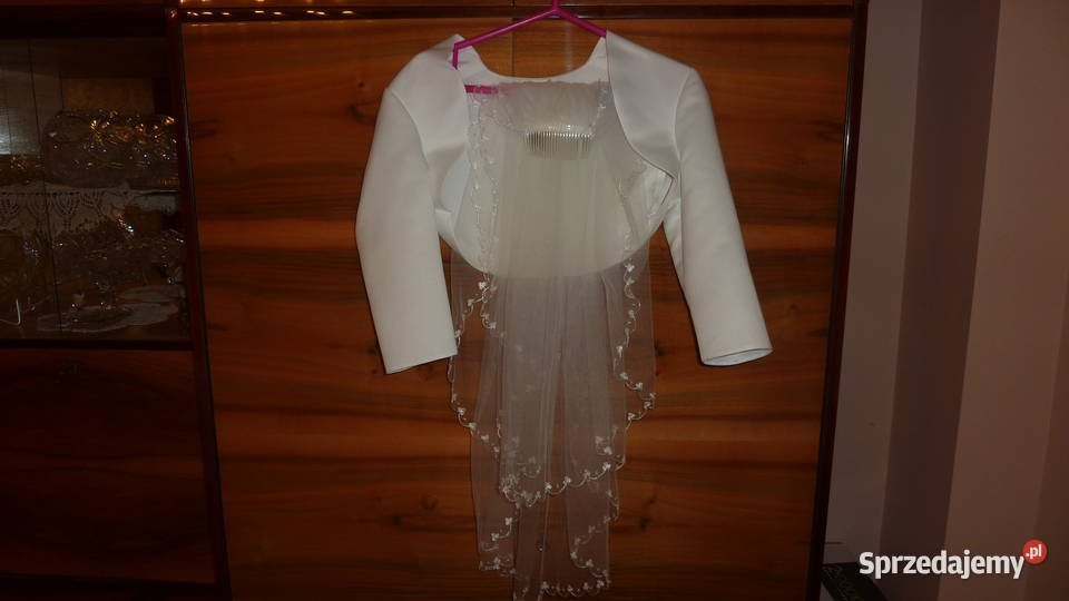 Suknia ślubnabolerkowelon krutki buty 36Stan b łódzkie Łódź
