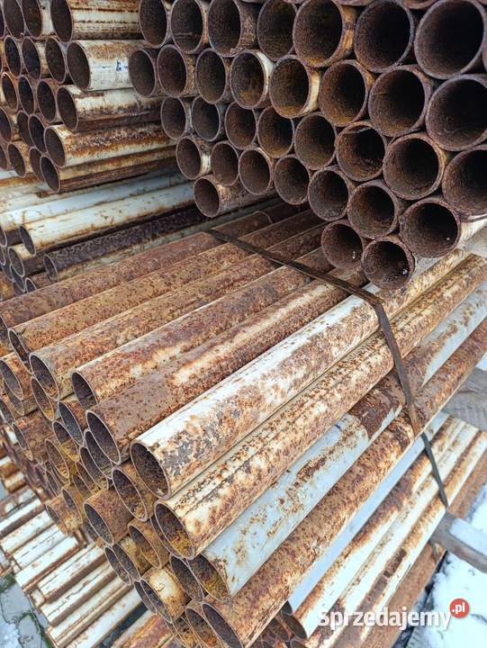 Rura fi 51mm 6m słupki konie bydło