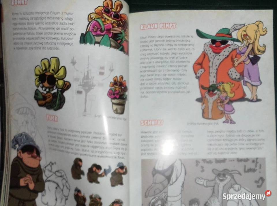 Deponia Doomsday artbook Techland2016 Daedalic Komputerowe PC Rzeszów