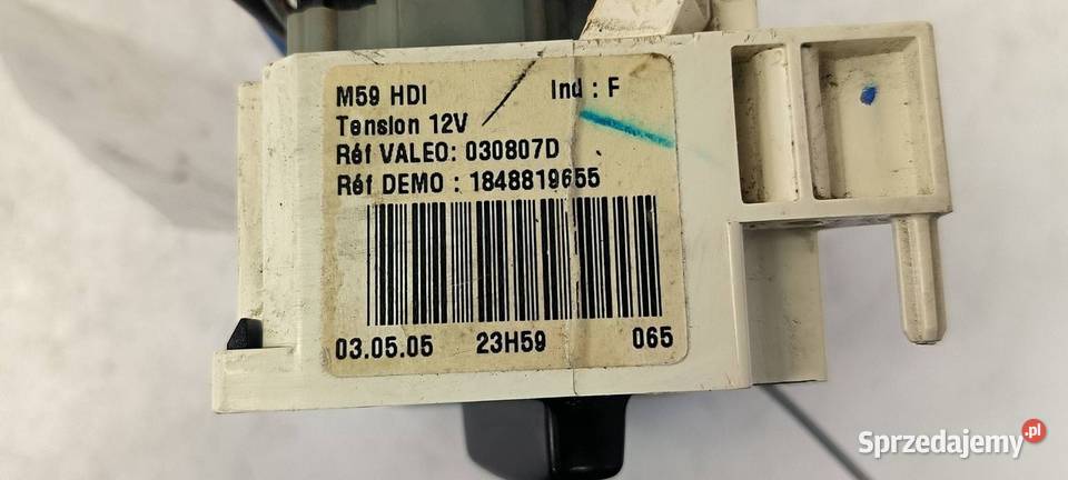 PANEL KLIMATYZACJI CITROEN BERLINGO 1848819655 Lipno sprzedam