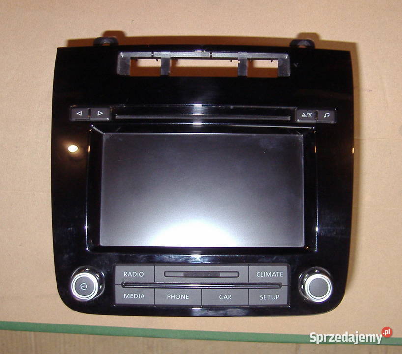 VW TOUAREG RADIO 6xCD NAWIGACJA 7P6035195 RCD550 Fabryczne Katowice