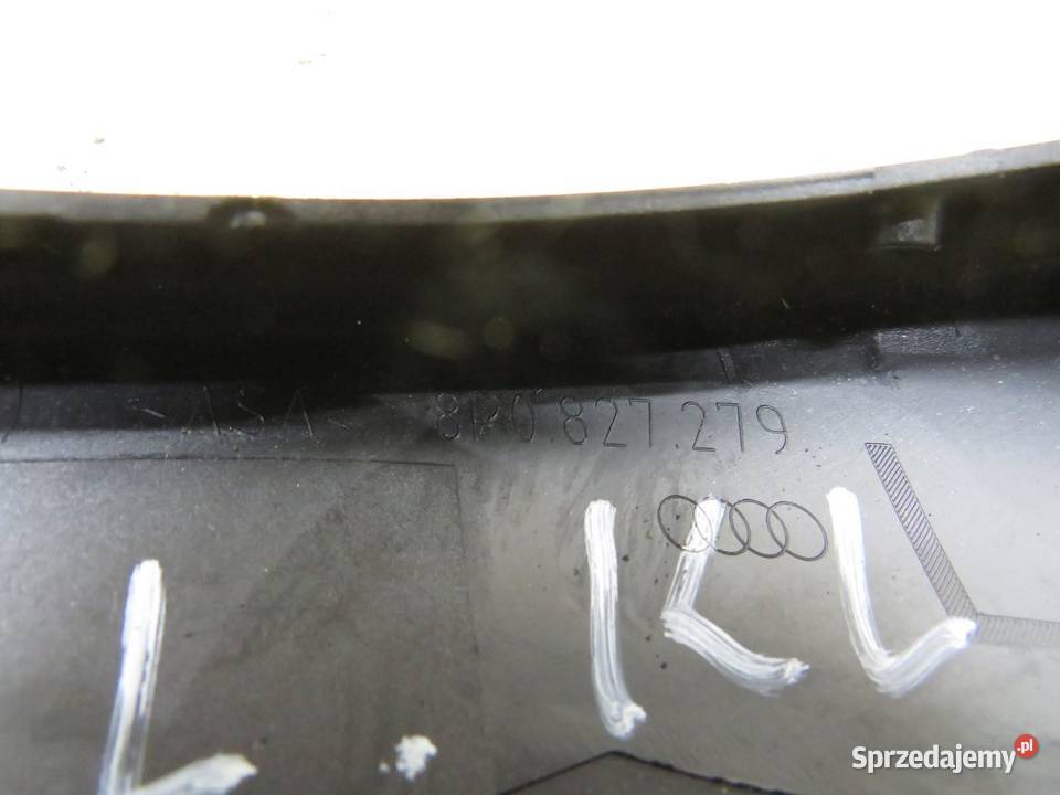 OSŁONA ZAWIASU BAGAŻNIKA LEWA AUDI Q5 8R osobowe