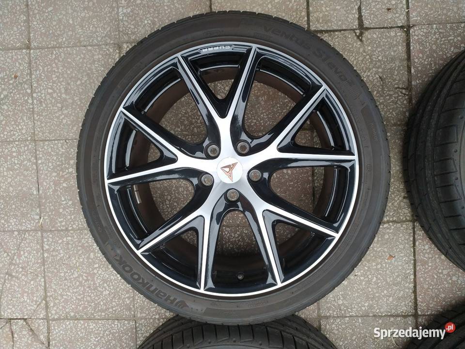 Oryginalne felgi Seat Cupra 19 opony letnie Samochodowe Bytów