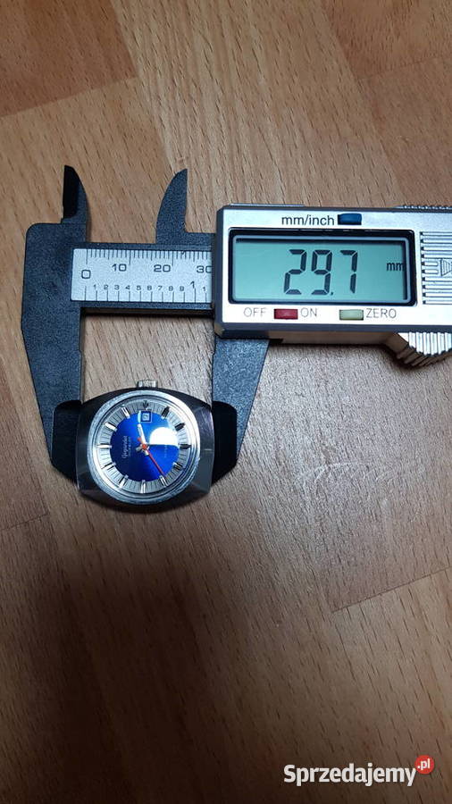 Zegarek Gigandet 1970s szwajcarski automat śląskie Chorzów