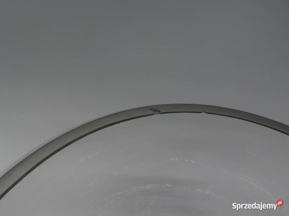 Duża szklana kula wazon 18 baza do lasu w słoiku Porcelana i szkło Raszków