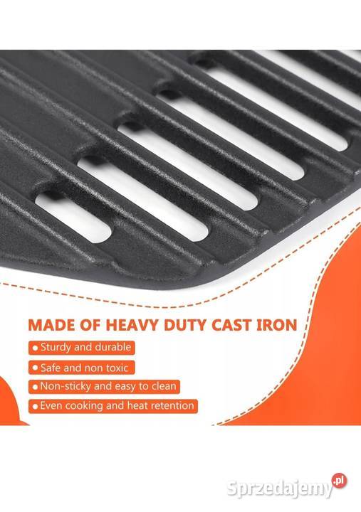 Ruszty Żeliwne Składane do grilla 2