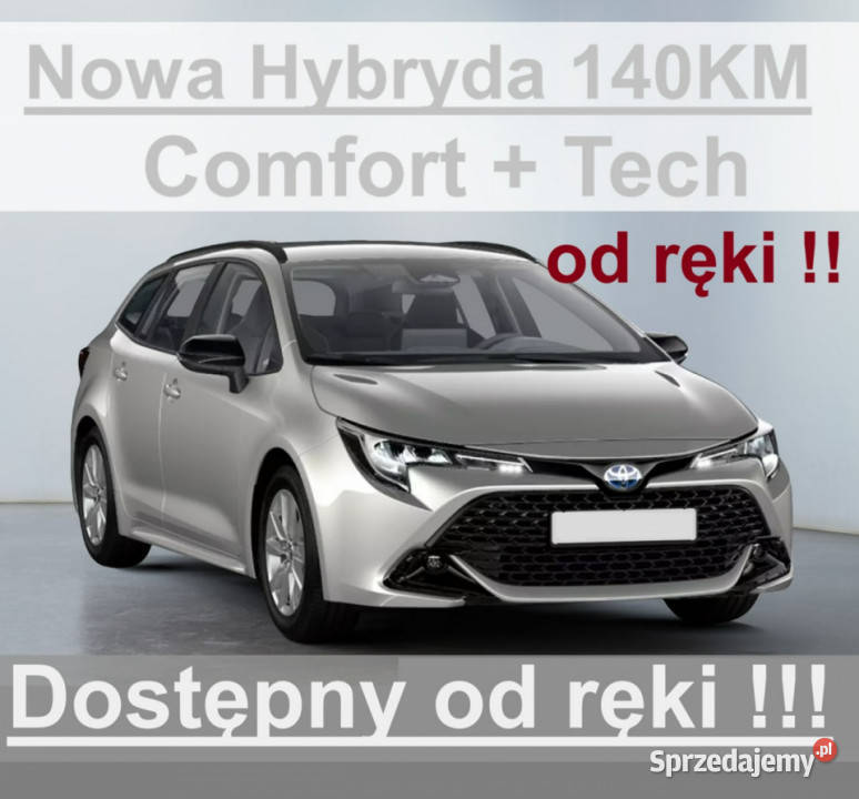 Toyota Corolla Hybryda 140 18 Pakiet Tech Kombi zachodniopomorskie Szczecinek