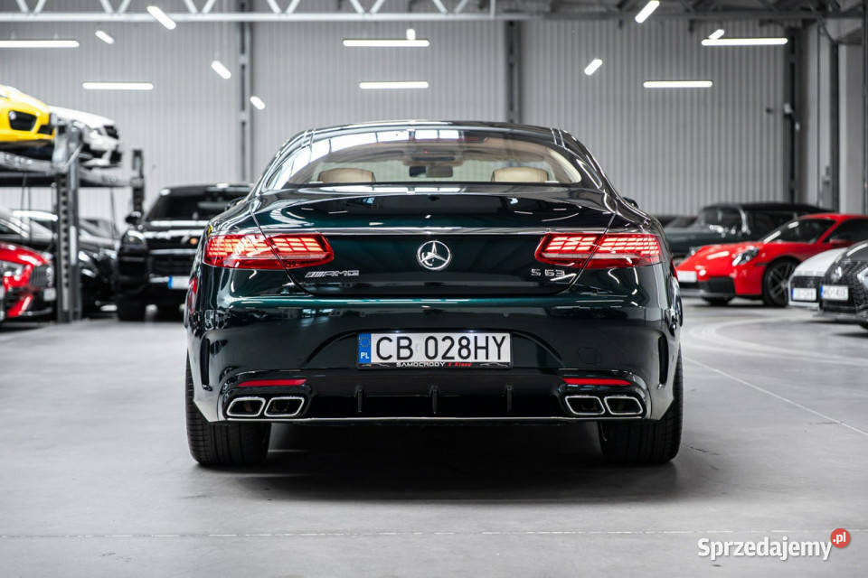 Mercedes S 63 AMG 63 AMG 4Matic Salon Polska nieuszkodzony Mercedes-Benz małopolskie