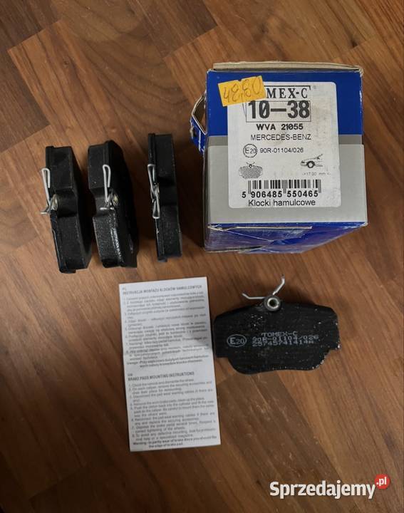 Klocki hamulcowe Mercedes 190 W201 Warszawa