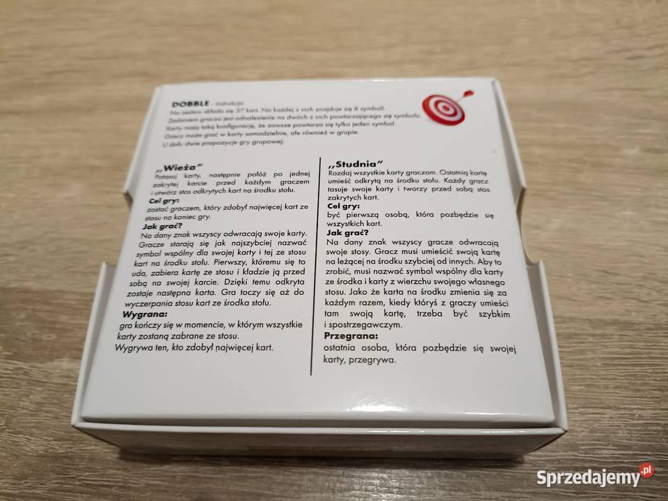 Gra dobble z logo Poczty Polskiej Logiczne Kwidzyn