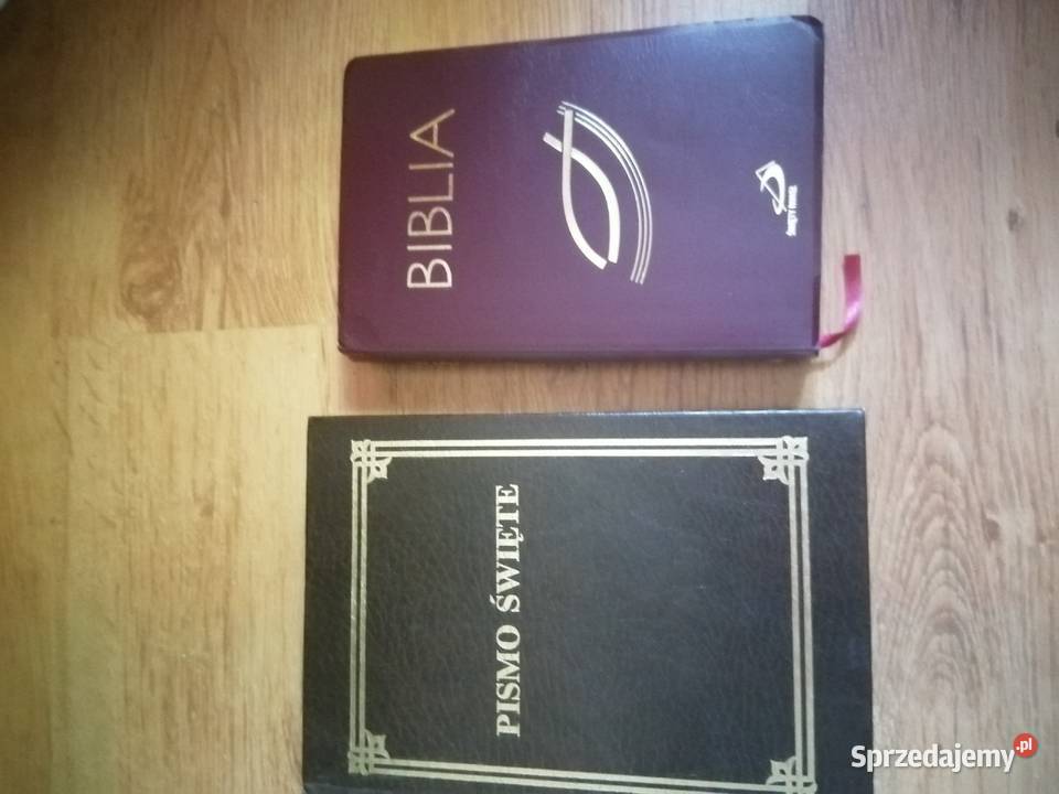 Biblia Tysiąclecia plus Biblia z rybką małopolskie Gorlice