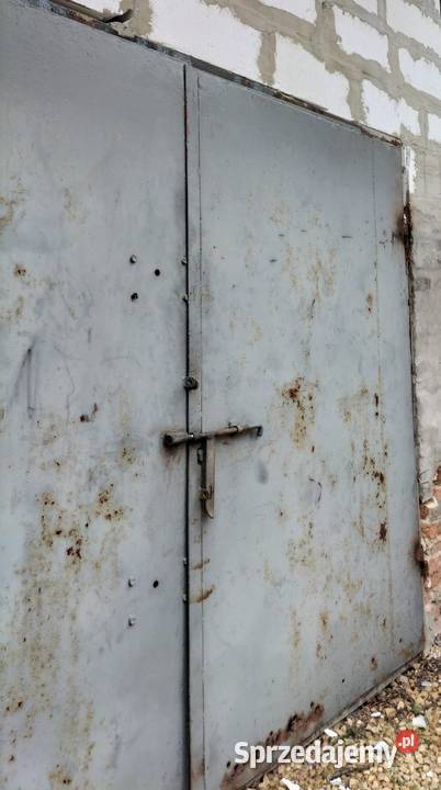 Brama garażowa dwuskrzydłowa solidna śląskie