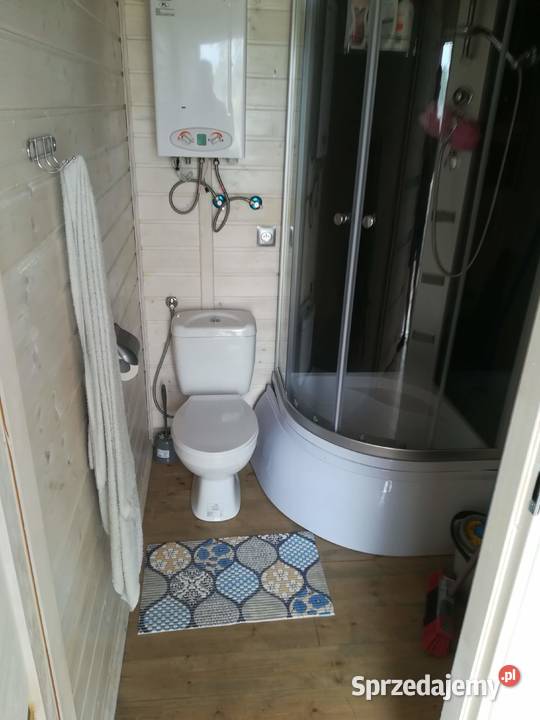 DOMEK CAŁOROCZNY3x7 mobilny drewniany Karwia