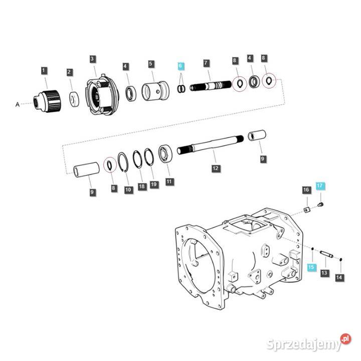 Pierścień segera 25 mm LS XJ25 LS MT125 LS MT335 Tajęcina