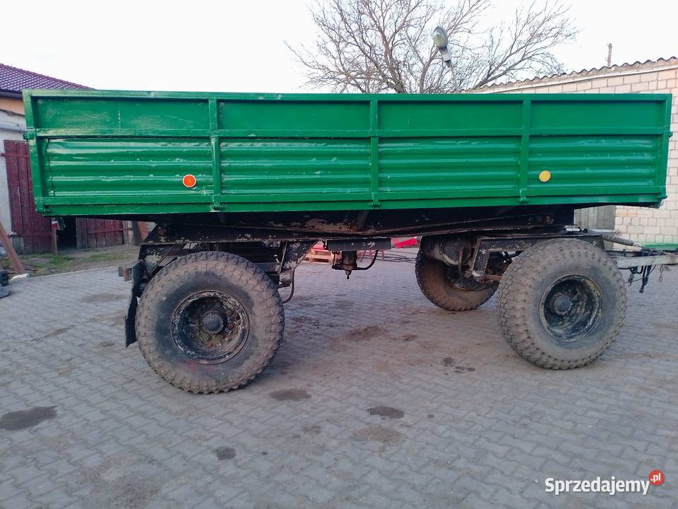 Przyczepa rolnicza D55 autosan wywrot 3stronny Przyczepy rolnicze kujawsko-pomorskie Wąbrzeźno sprzedam