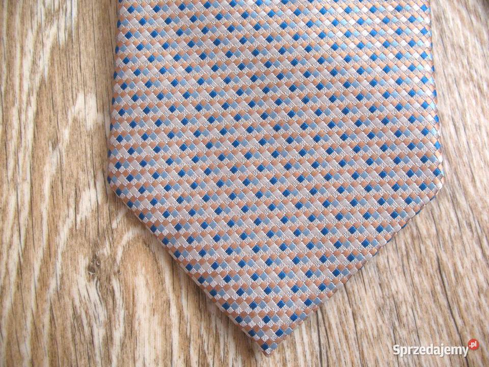 Krawat Męski elegancki mikrowzór mazowieckie Siedlce
