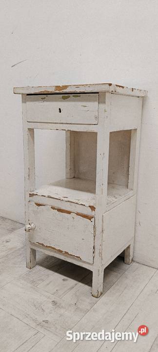 szafka nakastlik nocna drewniana vintage stara Radomsko