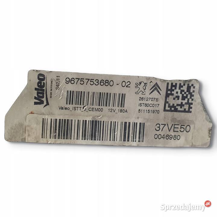 ALTERNATOR Peugeot 208 308 Citroen C4 II DS4 16 osobowe Chełm