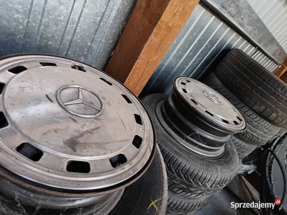 Felgi stalowe aluminiowe Mercedes 5x112 15 i 16 Wołoskowola