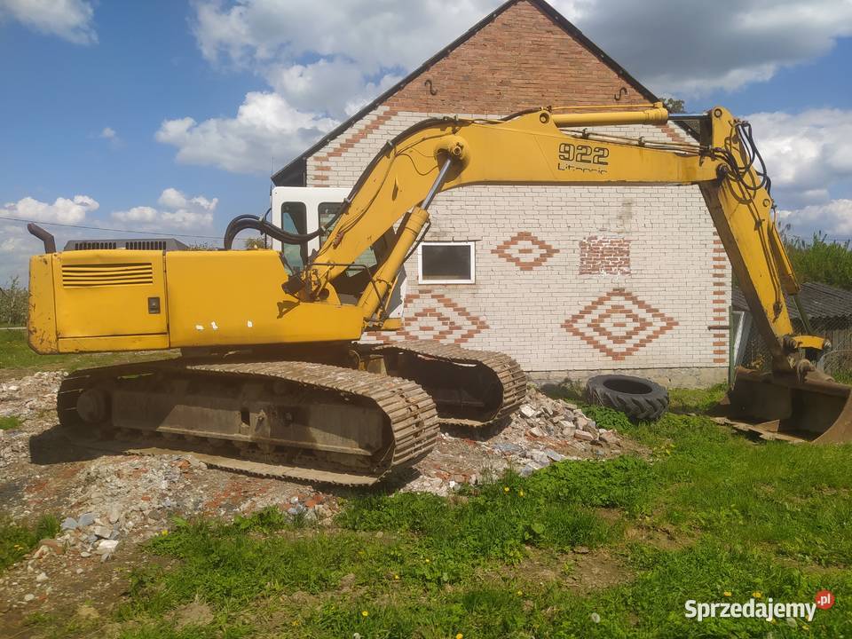 Liebherr 922 koparka gąsienicowa nie świętokrzyskie Koprzywnica