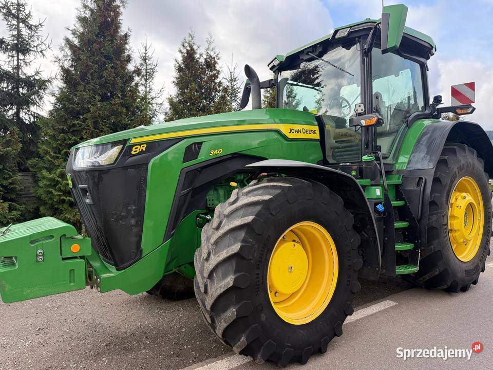 Ciągnik rolniczy John Deere 8R 340 skrzynia E23 Nowa Ruda