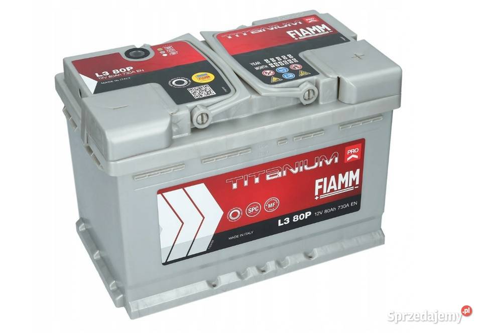 Akumulator Fiamm 12V 80Ah 730A Bydgoszcz