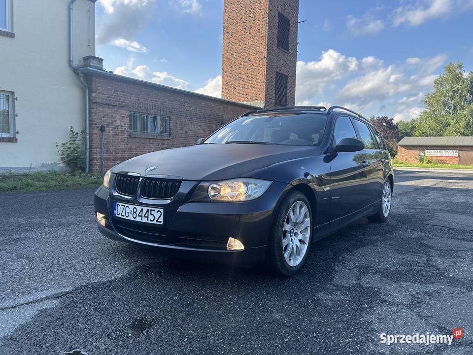 BMW E91 320i 20 Benzyna 150 Automat Bogato elektryczne szyby dolnośląskie Zgorzelec