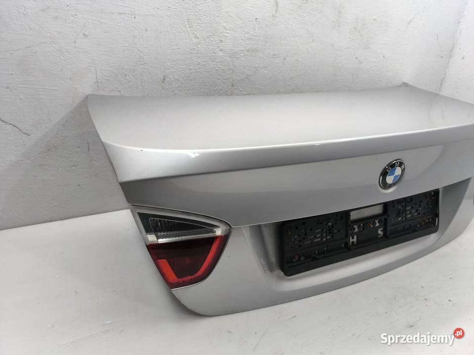 KLAPA TYŁ BMW E90 TITANSILBER