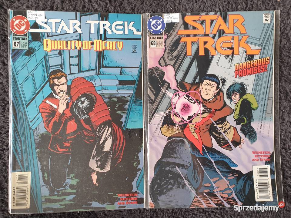 Star Trek kolekcja 20 komiksów DC 19901995 Gdynia