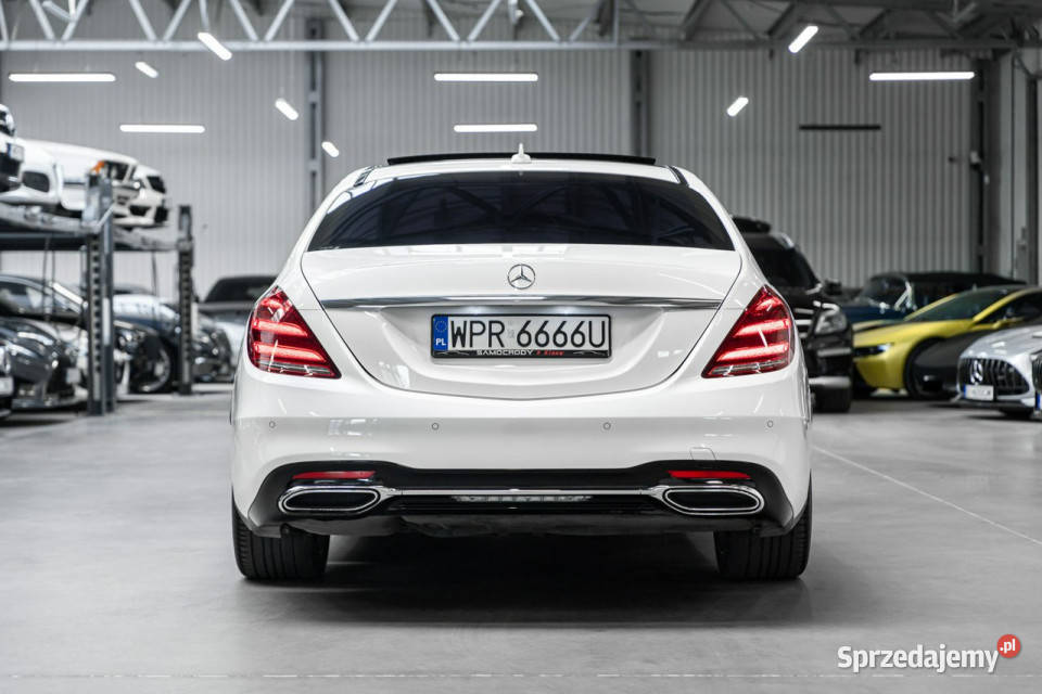 Mercedes S 400 Dociągi Head Up Burmester komputer pokładowy Węgrzce