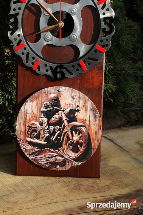 Zegar Motocyklisty tarcza hamulcowa Loft Dębica