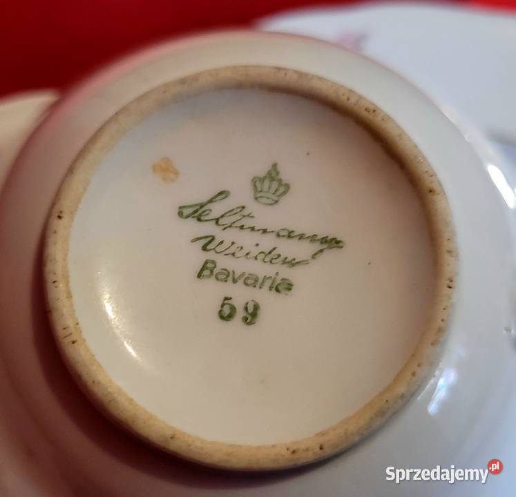 Seltmann Waiden porcelanowy zestaw śniadaniowy Piekary Śląskie sprzedam