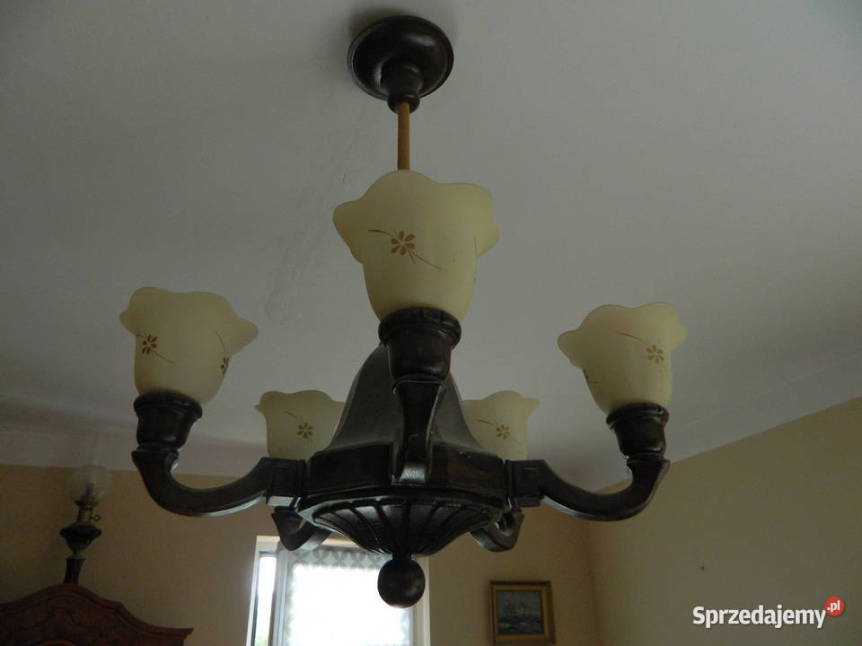 Ładna przedwojenna lampa Bielsko-Biała