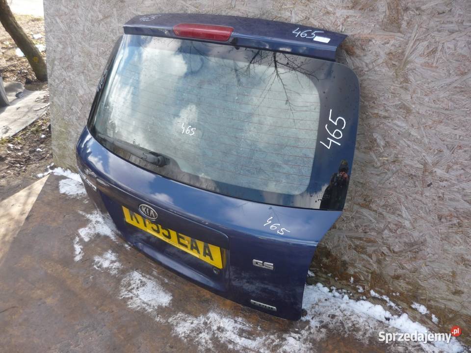 KIA CERATO HB 1C KLAPA TYŁ wielkopolskie Zbierkowo