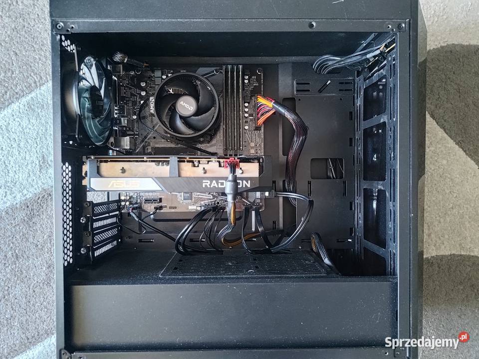 Komputer gamingowy Ryzen 5 3600 ASUS RX 6600 XT Mielec