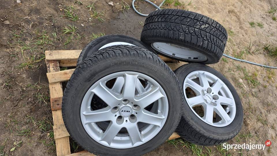 4 kola z oponami zimowymi 16 rozstaw 5x112 Samochodowe Mińsk Mazowiecki