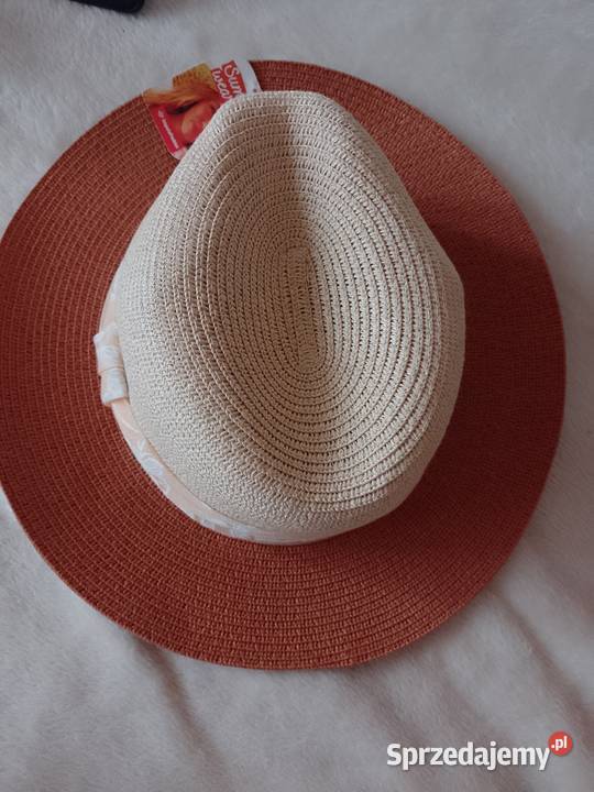 Ekskluzywny letni kapelusz fedora z Madrytu NOWY sprzedam